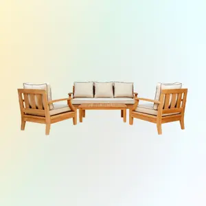 Introducing the Elegant and Modern Minimalist Style Furniture Set from Indonesia: Comfort and Style Combined