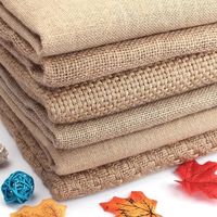 Bolsa de Mano Mediana de Algodón Natural Estilo Rústico, Reutilizable, con Asas de Tela No Tejida, Ecológica, para Compras, Venta al Por Mayor