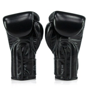 ถุงมือมวยไทย Fairtex คุณภาพสูงสำหรับการฝึกซ้อมและแข่งขัน ผลิตตามสั่งด้วยหนังวัวแท้สำหรับผู้ใหญ่ - Product Image 3