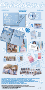OURBIRTHDAY - [วันเกิดของเรา] ฉบับที่ 1 (เวอร์ชั่นโฟโต้บุ๊ค) อัลบั้มซีดีเคป๊อปขายดีที่สุดในเกาหลีสำหรับทุกวัย - Product Image 4