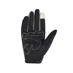 Guantes de Motociclismo Antideslizantes y Amortiguadores para Hombre, Medios Dedos, Poliéster, Carcasa Rígida, Estilo Caballero - Product Image 5
