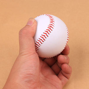 Ballon de baseball personnalisé de haute qualité en cuir véritable avec noyau en liège pour les matchs officiels, l'entraînement et la pratique, vente en gros, OEM - Product Image 4