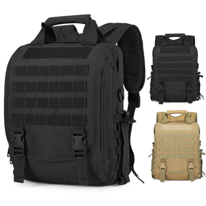 Lightweight Tactical Hiking Laptop <b>Backpack</b> MOLLE System Waterproof Zipper Closure Nylon Lining Multi-Function Notebook Design - Product Image 6