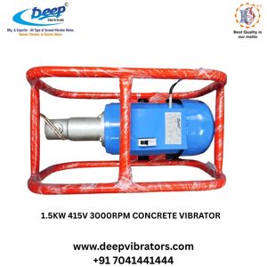 เครื่องสั่นสะเทือนภายนอกสำหรับงานอุตสาหกรรม 415V 190Hz กำลังขุดสูง ประสิทธิภาพสูง สำหรับเครื่องจักรก่อสร้าง - Product Image 2