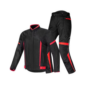 Traje de Motociclismo Unisex Negro de Manga Larga, Transpirable, Estampado, 300g, Cortavientos, para Invierno, Ropa de Carreras - Product Image 4
