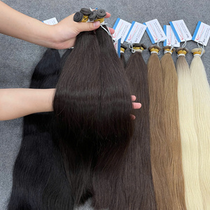 ผมแท้เวียดนาม 100% แบบตรง Genius Weft หลายเฉดสีสุดฮิต คุณภาพพรีเมียม ขายส่งจากผู้ผลิต - Product Image 3