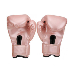 Gants de boxe d'entraînement de haute qualité en cuir PU pour sac de frappe, MMA, gym, fitness, OEM – Gants de boxe professionnels durables - Product Image 1