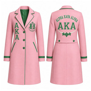 GE Custom Greek Wholesale Alpha |   Kapa |   Manteau en duvet respirant, léger et écologique brodé Alpha Sorority - Product Image 1
