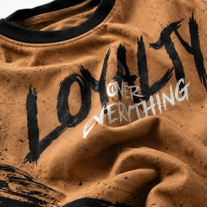 Mens Custom Graphic Large DTG Printed Heavyweight Jersey Cotton <b>T</b>-<b>Shirt</b> Thick O-<b>Collar</b> Boxy Fit Oversized Vintage <b>T</b>-<b>shirt</b> - Product Image 6