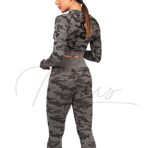 Conjunto de Yoga para Mujer, Último Estilo, MOQ Bajo, Venta Directa de Fábrica, Alta Calidad, 2 Piezas, Shorts Ligeros con Logotipo Frontal - Product Image 3