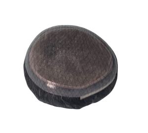 Peluca de Cabello Humano Remy para Hombre, Modelo Australiano, con Sistema Capilar de Prótesis - Product Image 1