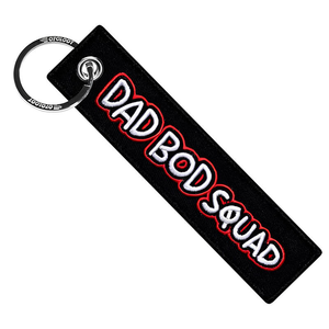 Porte-clés en tissu avec logo drapeau américain en gros / Porte-clés brodés anime / Étiquettes personnalisées brodées pour clés - Product Image 5