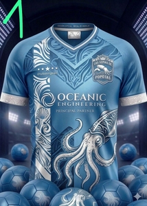 เสื้อฟุตบอลแบบฝึกซ้อมและแข่งขัน ดีไซน์ดั้งเดิม คุณภาพพรีเมียม ผลิตจากโพลีเอสเตอร์ 100% ทนทาน ระบายอากาศได้ดี สำหรับผู้ใหญ่ พร้อมชื่อผู้เล่น - Product Image 2