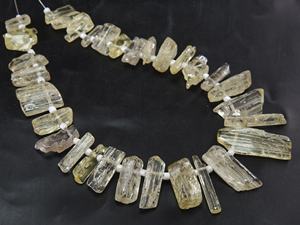 Scapolite Naturelle Polie Brute en Bâtonnet, Pierre de Guérison Cristalline Jaune, Pierre Brute Non Taillée, 12 Pouces, 10-20MM de Longueur, Vente en Gros - Product Image 2