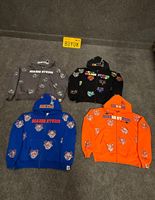 Sudadera con Capucha y Cremallera para Hombre, Diseño Personalizado con Pedrería, 100% Algodón Orgánico Transpirable, Ropa Urbana de Invierno, 500gsm, Calidad Premium, Sin Costuras