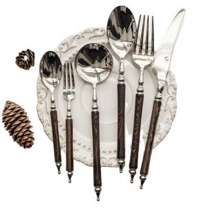 Juego de utensilios de cocina personalizados hechos a mano Espátula y cucharas de madera de teca natural para cocinar utensilios de madera - Product Image 1