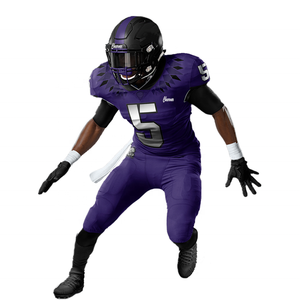 Uniformes de Fútbol Americano Personalizados y Transpirables para Hombres Adultos - Nombre de Marca Personalizado del Equipo de Fútbol de Chicago - Product Image 1