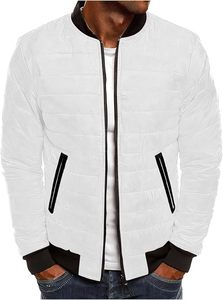 Men's Reversible Bomber <b>Jacket</b> Two Way Wearable Casual Streetwear Fashion <b>Zip</b> <b>Up</b> <b>Jacket</b> - Product Image 2