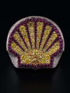 Anillo de Moda con Diseño de Pluma, Joyería de Plata 925 con Circonitas, Anillo con Forma de Abanico de Plumas - Product Image 6