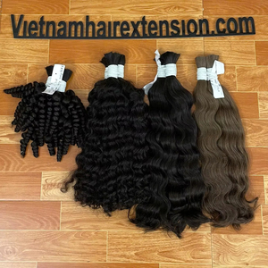 Super Double Drawn Remy Virgin <b>Body</b> <b>Wave</b> Skin Weft Vietnam Hair Extension - Product Image 1