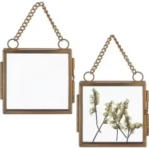 Creative Metal Glass Hanging Photo <b>Frame</b> Wall Display <b>Picture</b> <b>Frame</b> Home Decoration - Product Image 5