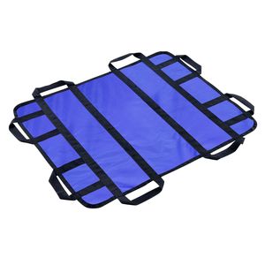 "8 Reinforced Handle Positioning <b>Bed</b> <b>Pad</b> 48x40" Lifting Turning Repositioning Sheet Washable Patient Transfer Electric Hoists" - Product Image 1
