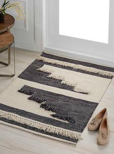 2025 Modern Stylish <b>Boho</b> Hand Woven Cotton Reversible Waterproof Eco-Friendly <b>Rug</b> Handmade Washable Living Room Carpet ITHL - Product Image 6