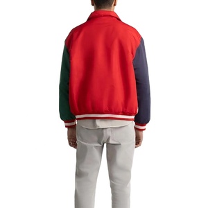 Veste universitaire en laine personnalisée de haute qualité pour hommes, imperméable au vent, pour l'hiver, avec broderie sur le devant - Product Image 6