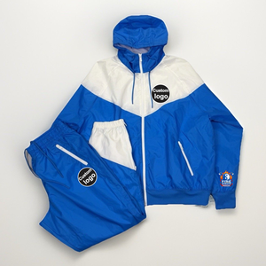 Vêtements décontractés, coupe-vent personnalisé, survêtement élégant pour hommes, prix de gros, survêtements pour hommes, vente directe d'usine, ensemble de survêtement - Product Image 1