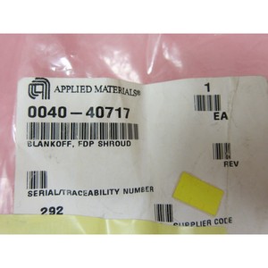 AMAT 0040-40717 Blankoff, FDP Shroud - อุปกรณ์และชิ้นส่วนเซมิคอนดักเตอร์ระดับโลกที่เชื่อถือได้ - Product Image 1