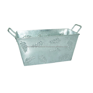 Diseñador de hojas 100%, macetas de diseño de lujo de Metal puro para el hogar, jardín y restaurante, accesorios para plantas florales - Product Image 1