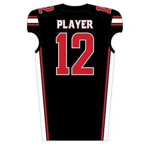 Camiseta de fútbol americano de alta calidad personalizada camiseta de fútbol de diseño sublimado para hombres - Product Image 4