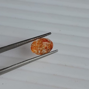Pierre précieuse naturelle de qualité AAA+ incroyablement sublime, couleur pierre de soleil orange, en vrac, pour la création de bijoux, au prix de gros, toutes formes et tailles disponibles. - Product Image 5