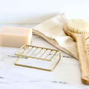 Porte-savon décoratif en métal fait main avec un design artistique pour la salle de bain, l'évier de cuisine et l'organisation de la douche - Product Image 6