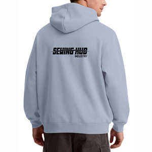 Sweat-shirts pour hommes en matière durable, confortables, coupe classique, avec poche en polaire, respirants, en coton mélangé, prix bas, pour un usage quotidien - Product Image 2