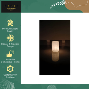 Best Quality Home Decoration Eco Friendly Sustainable Authentic Natural Alabaster Handmade <b>Tea</b> Light <b>Candle</b> Holder - Product Image 2