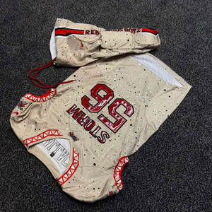 Custom Youth Team Wear American Football Uniform Fully Sublimation Blank Tackle Twill American Football Practice Jersey For Men - Product Image 2