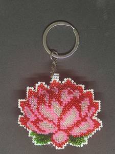 Handmade Beaded Embroidery Key Chains for Women, Decorative <b>Bag</b> <b>Charms</b> for Purses, Backpacks, Gifts and Everyday Use - Product Image 6