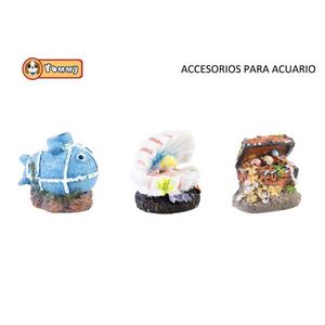Cofre del Tesoro de Resina con Rocas para Decoración de Acuarios - Product Image 1