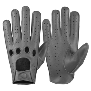 Guantes de Conducción de Cuero de Color Sólido en Todos los Tamaños, Equipo de Protección Personal, Guantes de Seguridad para Conducir, Hechos en Pakistán - Product Image 6