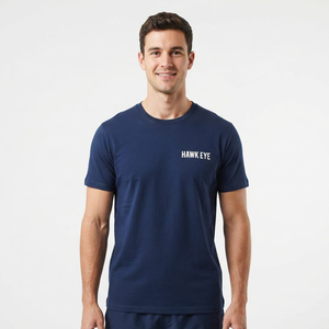 เสื้อยืดคอกลมแขนสั้นสำหรับผู้ชายเสื้อยืดผ้าคอตตอนสำหรับฤดูร้อน - Product Image 6