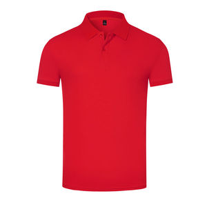 เสื้อโปโลยูนิเซ็กซ์ แขนสั้น สำหรับผู้ชาย แบบเรียบ สีพื้น เหมาะสำหรับเล่นกอล์ฟ - Product Image 3