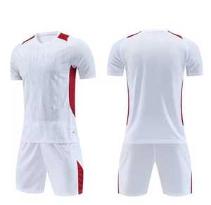 Conjunto de Uniforme de Fútbol para Hombre, Pantalones Cortos Transpirables de Poliéster, Jersey, Talla Adulto - Product Image 5