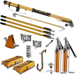 Herramienta para encintar placas de yeso, raspador de paneles de yeso, kit profesional para nivelación y acabado de paneles de yeso - Product Image 2