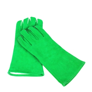 ถุงมือหนังวัวแท้ขายดี ถุงมือทำงานบุผ้าฝ้ายกันน้ำ ป้องกันมือ ถุงมือนิรภัยสำหรับงานเชื่อม - Product Image 4