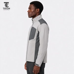 Chaqueta Soft Shell para Hombre, Ligera, Resistente al Agua, Cortavientos, Tejido Transpirable, Ajuste Cómodo, Ideal para Senderismo, Viajes y Deportes - Product Image 2