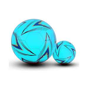 Nouveau design de mode tendance, ballon de football personnalisé, couleurs unies, vessie en caoutchouc, logo classique, léger, résistant à l'eau - Product Image 5