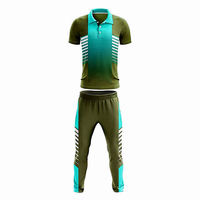 Uniformes de Críquet de Pakistán Sublimados Ligeros de Alta Calidad, Personalizados OEM ODM, Tallas Grandes, Nuevo Diseño de Verano, Conjuntos Unisex para Hombre