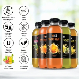 Boîte de jus aromatisé à la grenade et aux myrtilles de 330 ml VINUT Vietnam - Échantillon gratuit Conception gratuite ISO BRC KOSHER HALAL FSSC - Product Image 2
