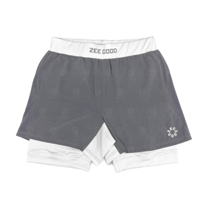 กางเกงวิ่งผู้ชาย 2 in 1 กางเกงออกกำลังกาย กางเกงกีฬาสำหรับผู้ชาย แห้งเร็ว น้ำหนักเบา มีกระเป๋า - Product Image 1